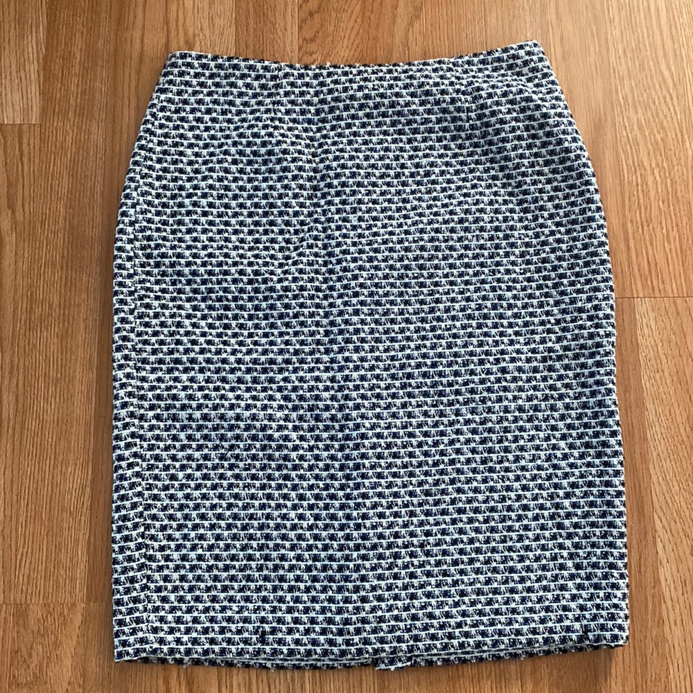 Calvin Klein Tweed Pencil Skirt